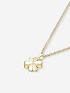 MATERIAL: PRATA BANHADA A OURO | Colar Clover em Prata 925 banhada a Ouro 18k