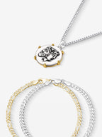 Combinado Duo — Prata 925 e Ouro