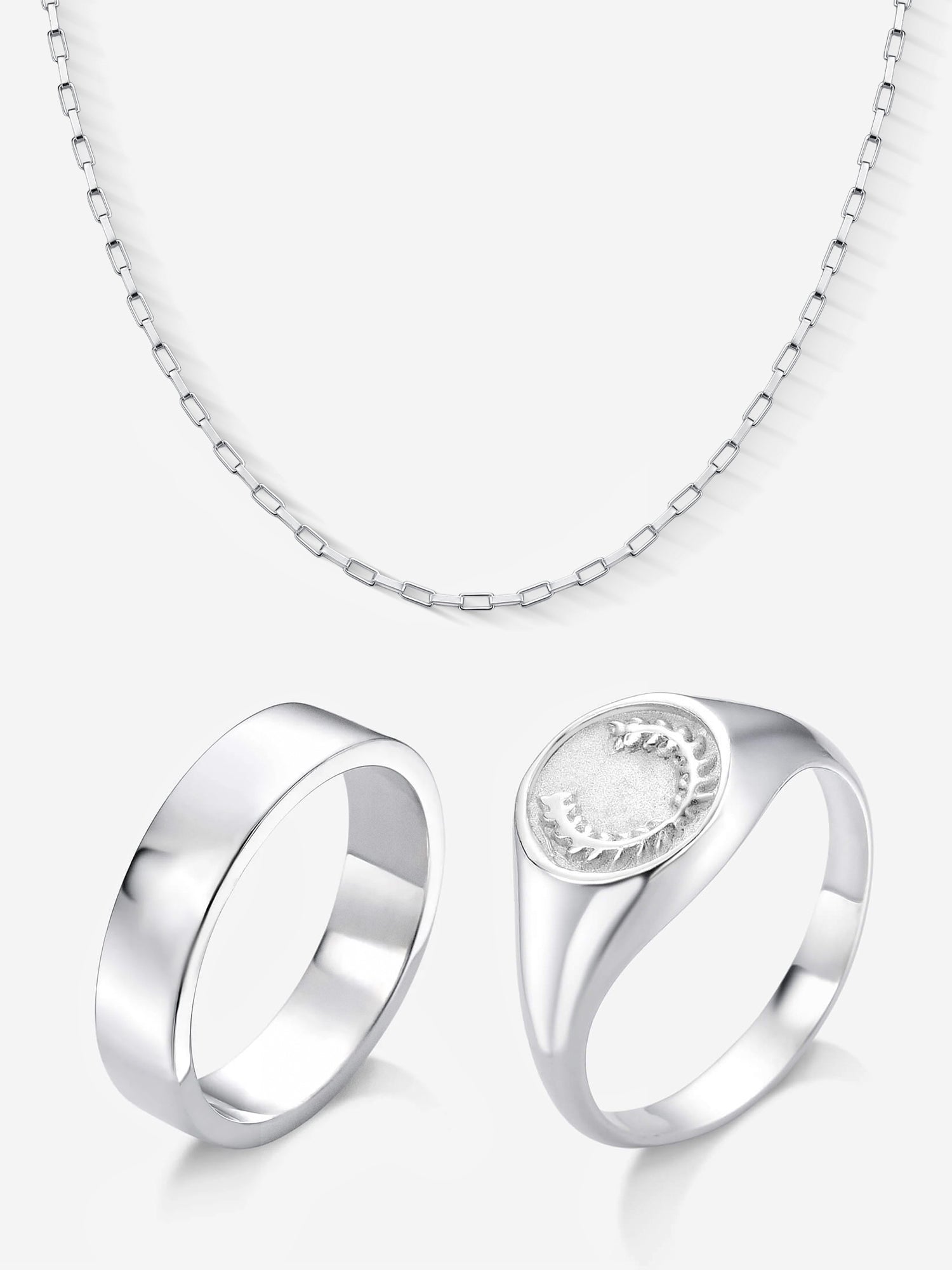 Combinado Gentleman — Banho em Prata