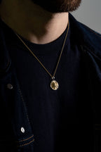 Colar Compass I — Ouro & Prata