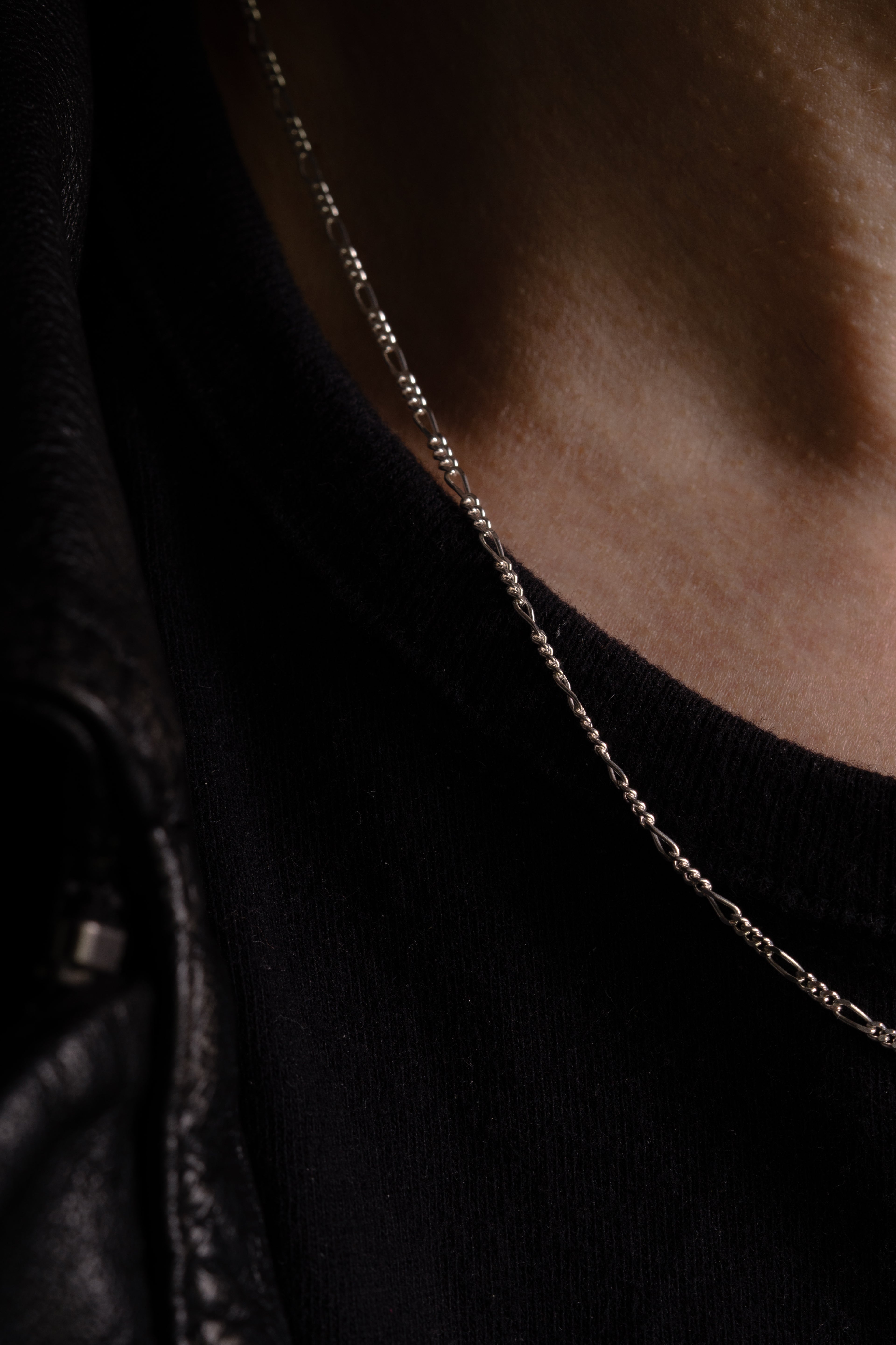 MATERIAL: PRATA | Corrente Figaro em Prata 925