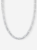 MATERIAL: PRATA | Corrente Figaro Medium em Prata 925