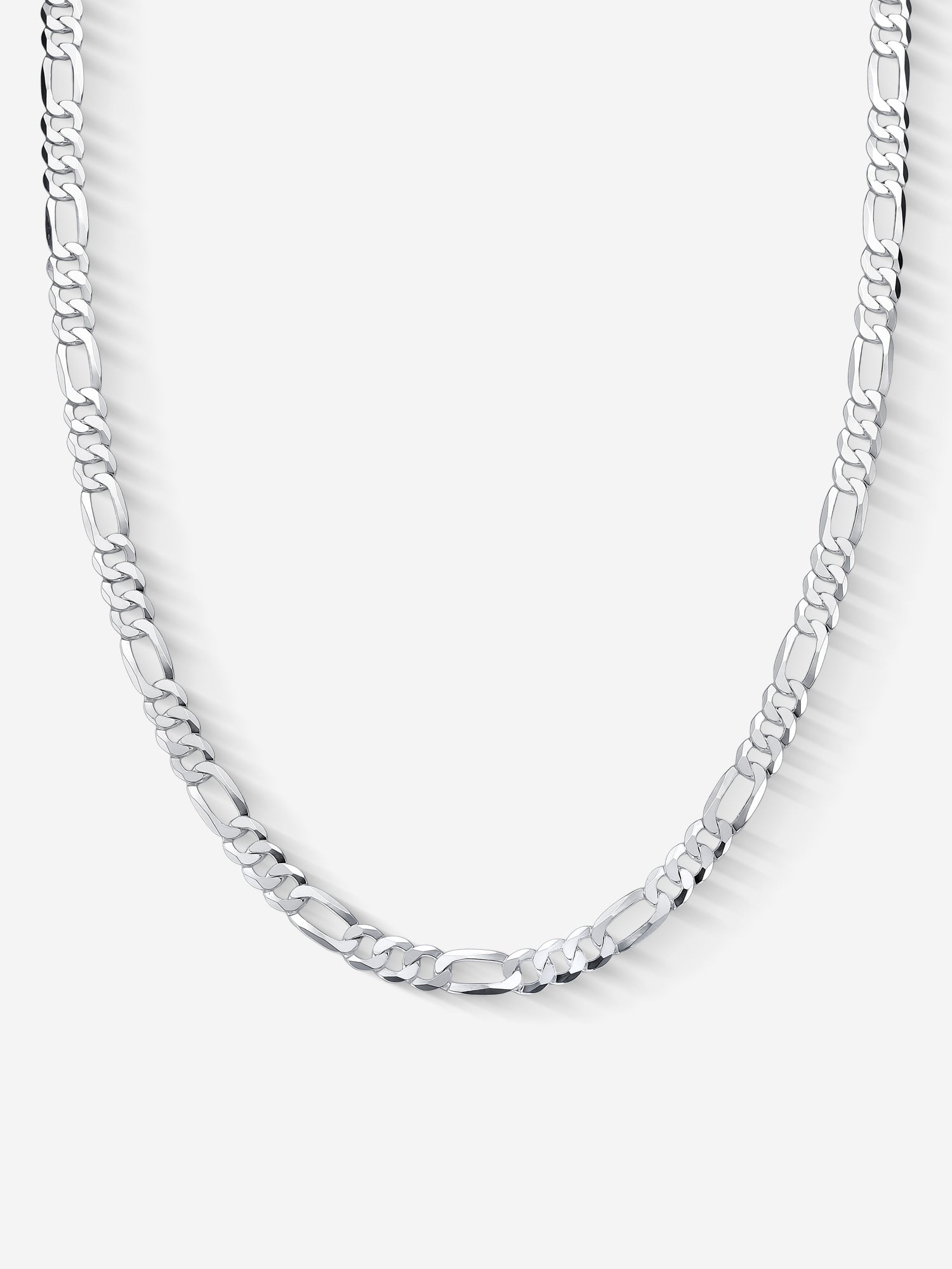 MATERIAL: PRATA | Corrente Figaro Medium em Prata 925