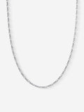 MATERIAL: PRATA | Corrente Figaro em Prata 925