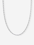 MATERIAL: PRATA | Corrente Figaro em Prata 925