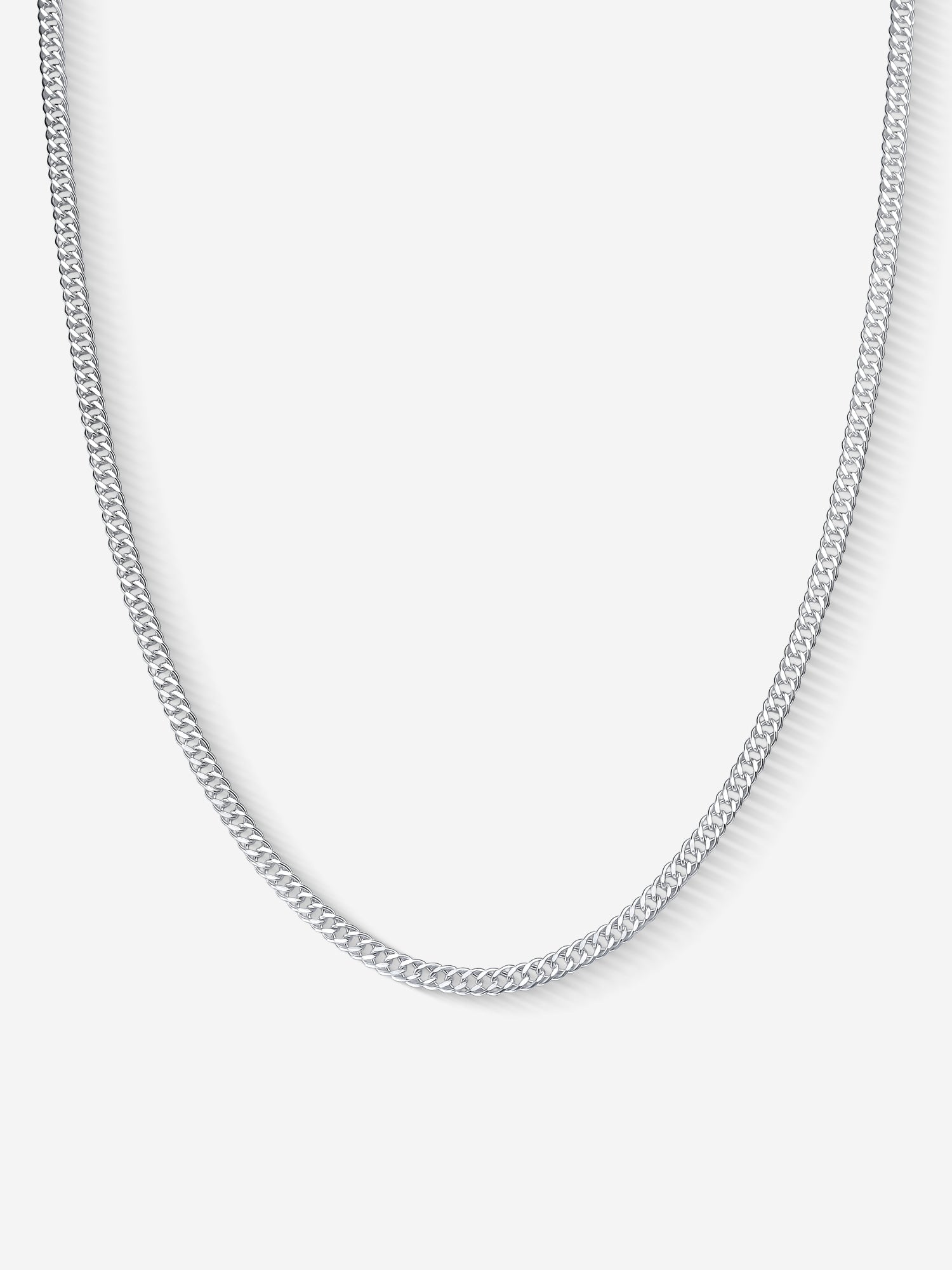 MATERIAL: PRATA | Corrente Grumet Dupla em Prata 925