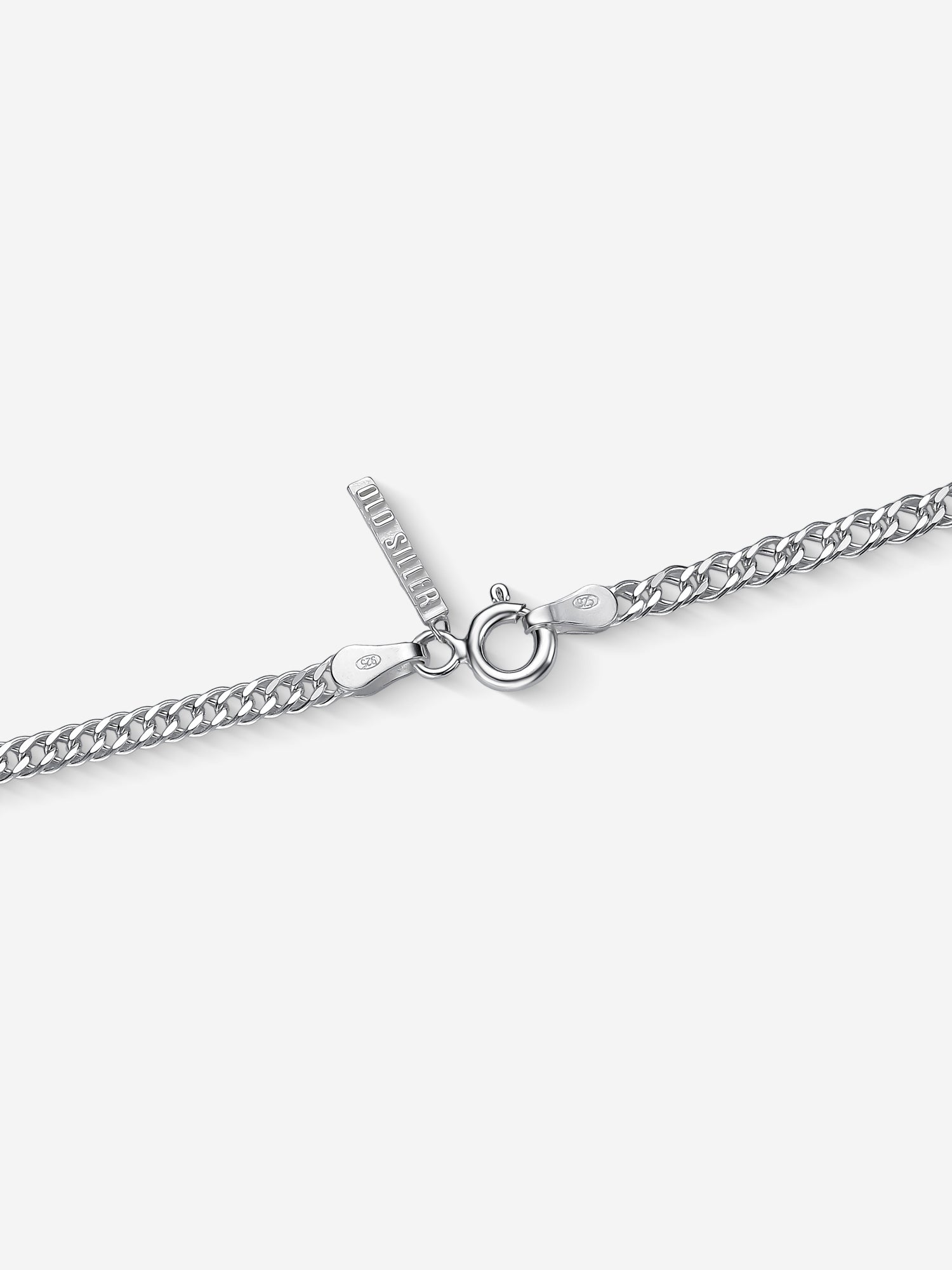 MATERIAL: PRATA | Corrente Grumet Dupla em Prata 925