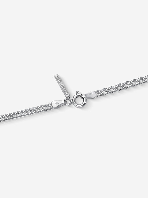 MATERIAL: PRATA | Corrente Grumet Dupla em Prata 925