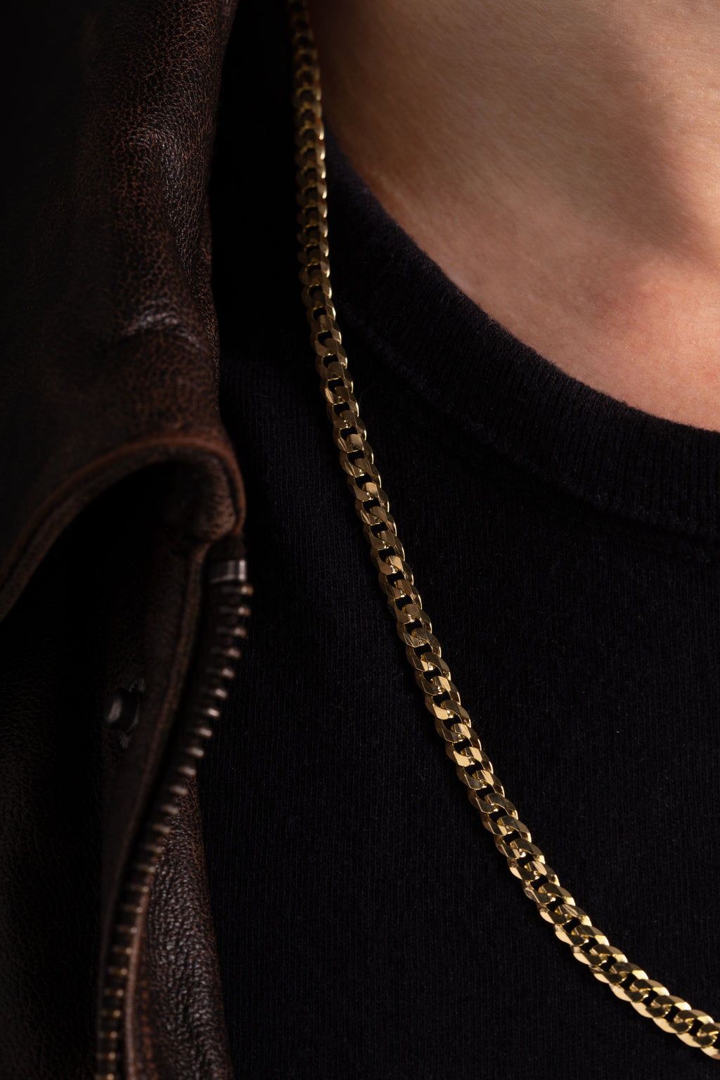 MATERIAL: PRATA BANHADA A OURO | Corrente Grumet Medium em Prata 925 banhada a Ouro 18k
