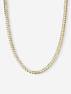 MATERIAL: PRATA BANHADA A OURO | Corrente Grumet Medium em Prata 925 banhada a Ouro 18k