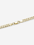 MATERIAL: PRATA BANHADA A OURO | Corrente Grumet Medium em Prata 925 banhada a Ouro 18k
