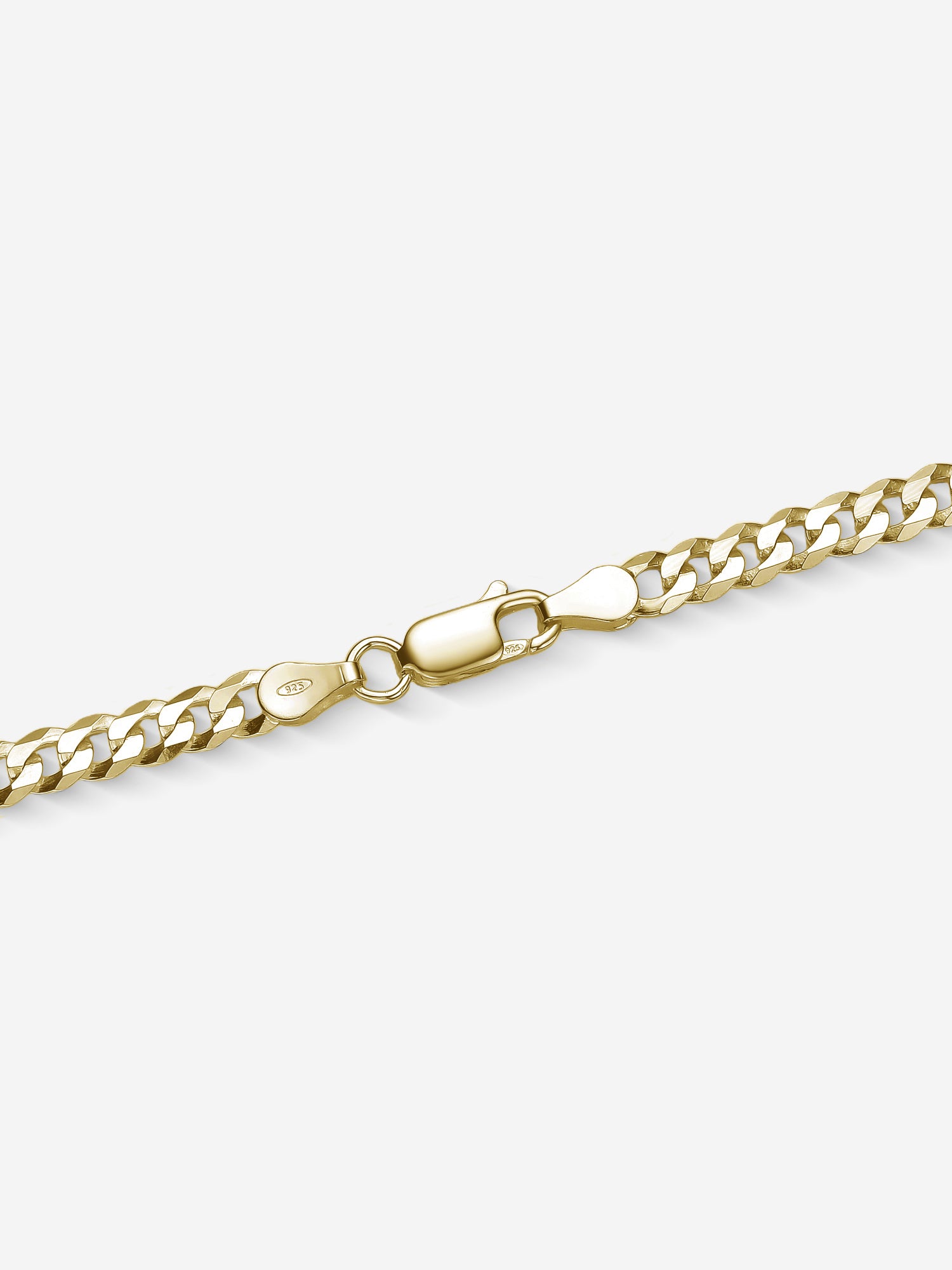 MATERIAL: PRATA BANHADA A OURO | Corrente Grumet Medium em Prata 925 banhada a Ouro 18k