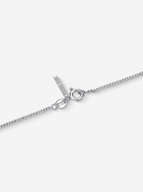 Corrente Grumet em metal banhado a Prata