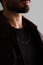 MATERIAL: PRATA BANHADA A OURO | Corrente Pirate Medium em Prata 925 banhada a Ouro 18k