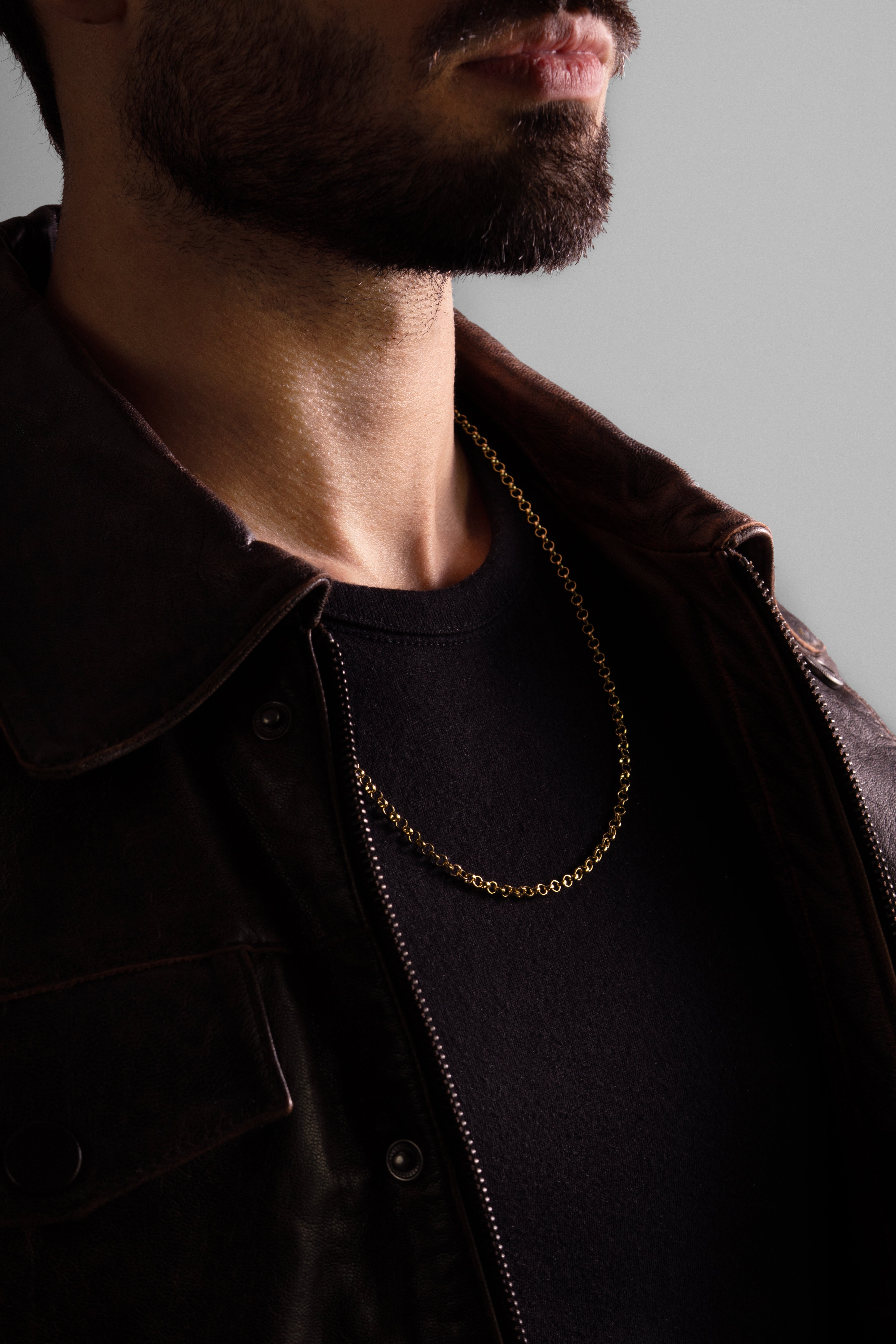 MATERIAL: PRATA BANHADA A OURO | Corrente Pirate Medium em Prata 925 banhada a Ouro 18k