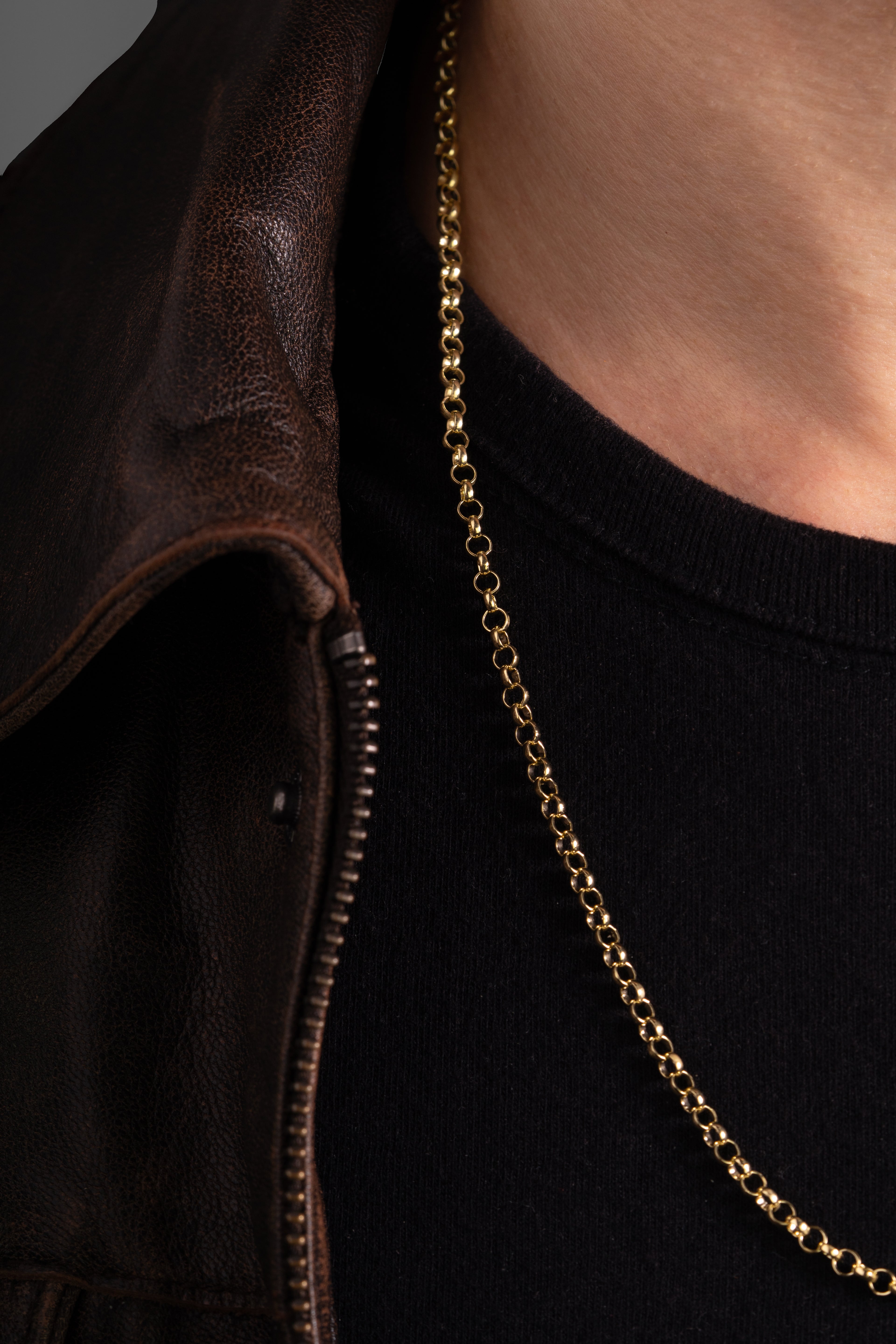 MATERIAL: PRATA BANHADA A OURO | Corrente Pirate Medium em Prata 925 banhada a Ouro 18k