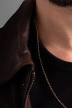 MATERIAL: PRATA BANHADA A OURO | Corrente Pirate em Prata 925 banhada a Ouro 18k