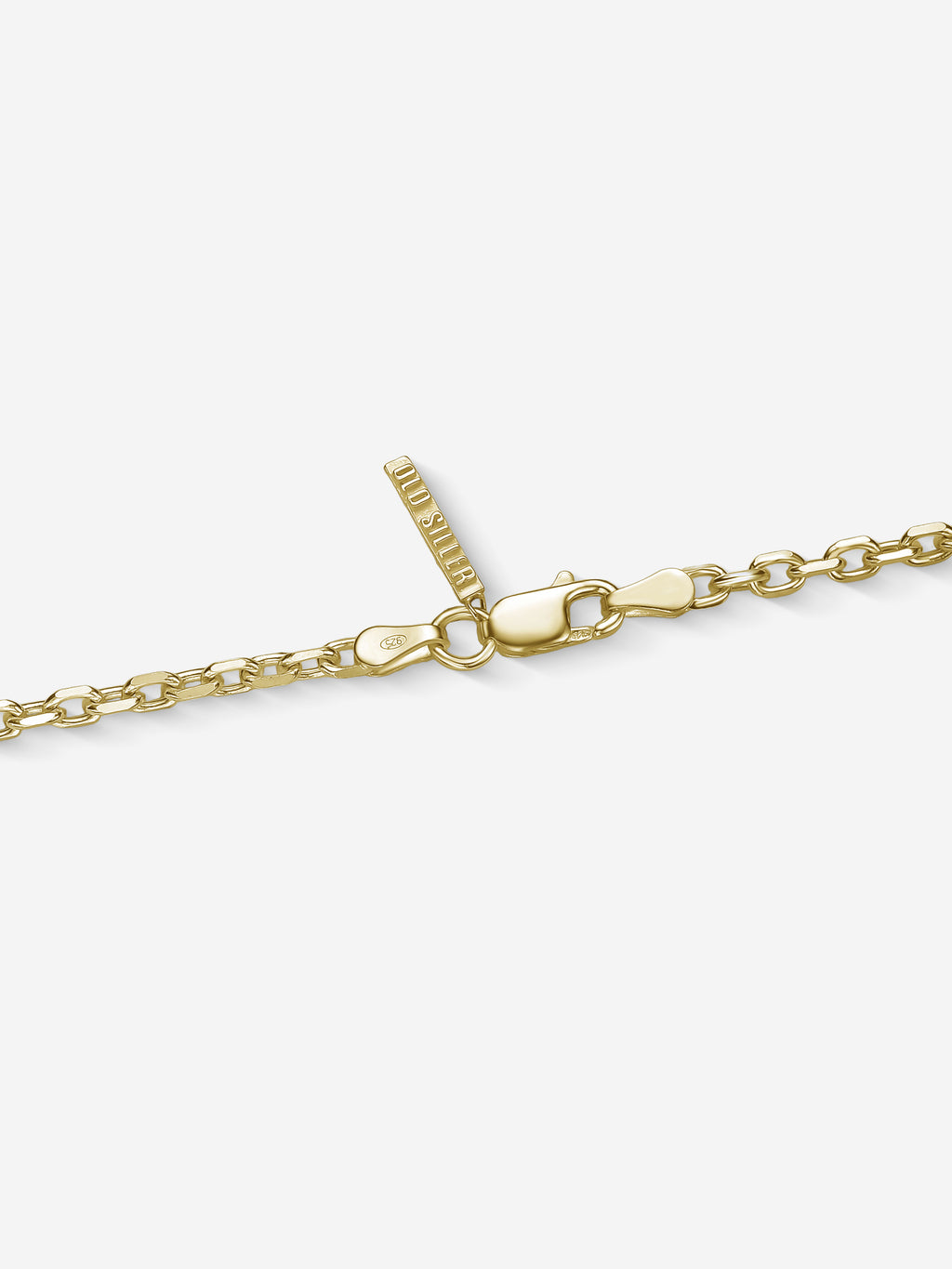 MATERIAL: PRATA BANHADA A OURO | Corrente Raw em Prata 925 banhada a Ouro 18k