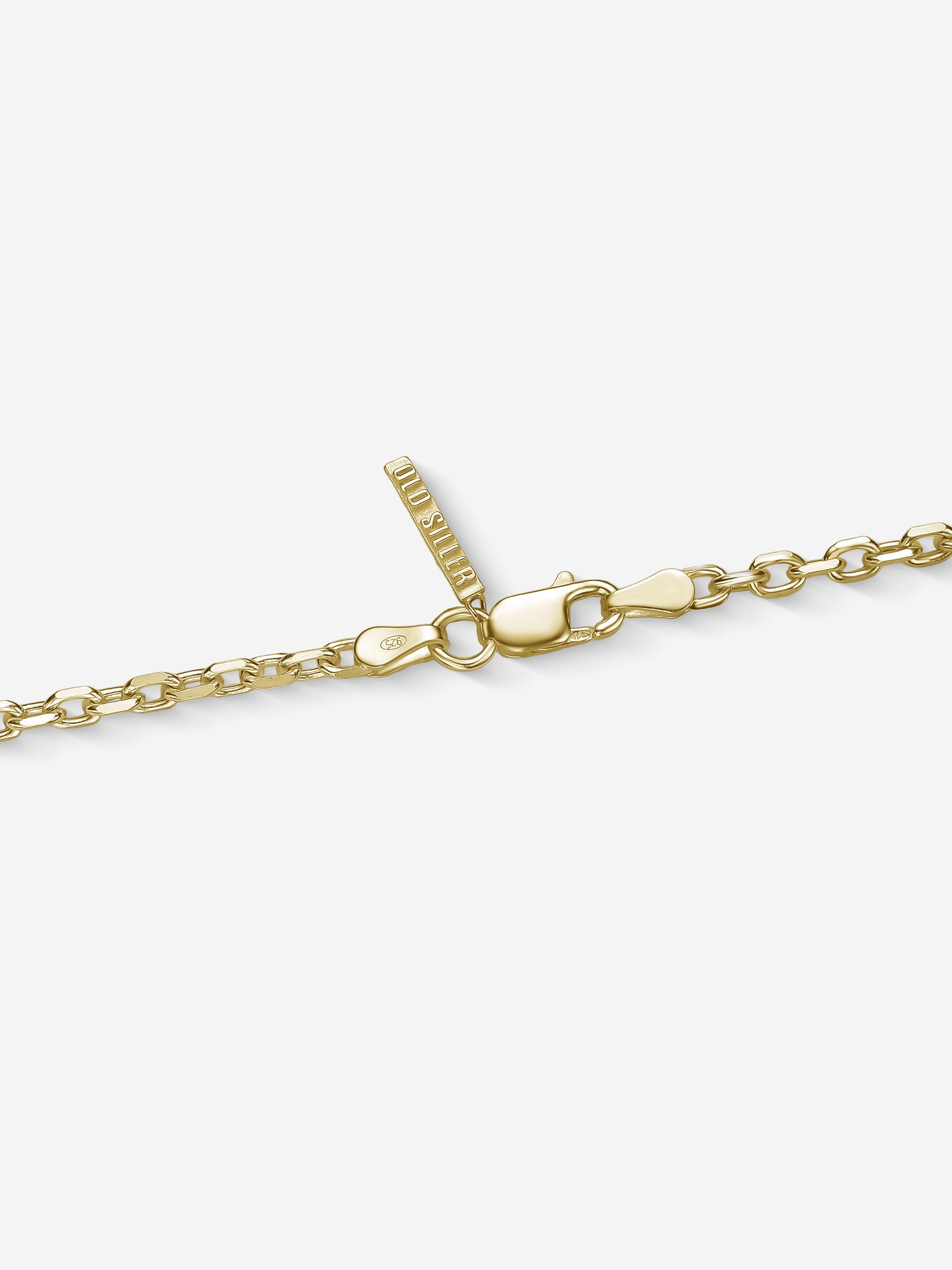MATERIAL: PRATA BANHADA A OURO | Corrente Raw em Prata 925 banhada a Ouro 18k