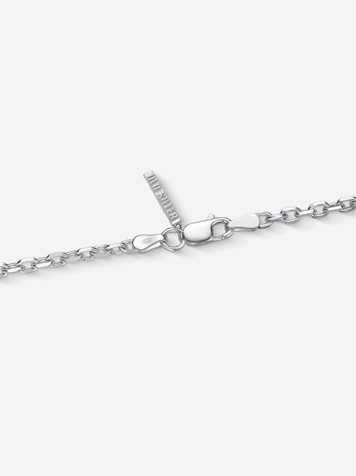 MATERIAL: PRATA | Corrente Raw em Prata 925