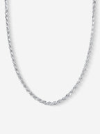 MATERIAL: PRATA | Corrente Rope Large em Prata 925