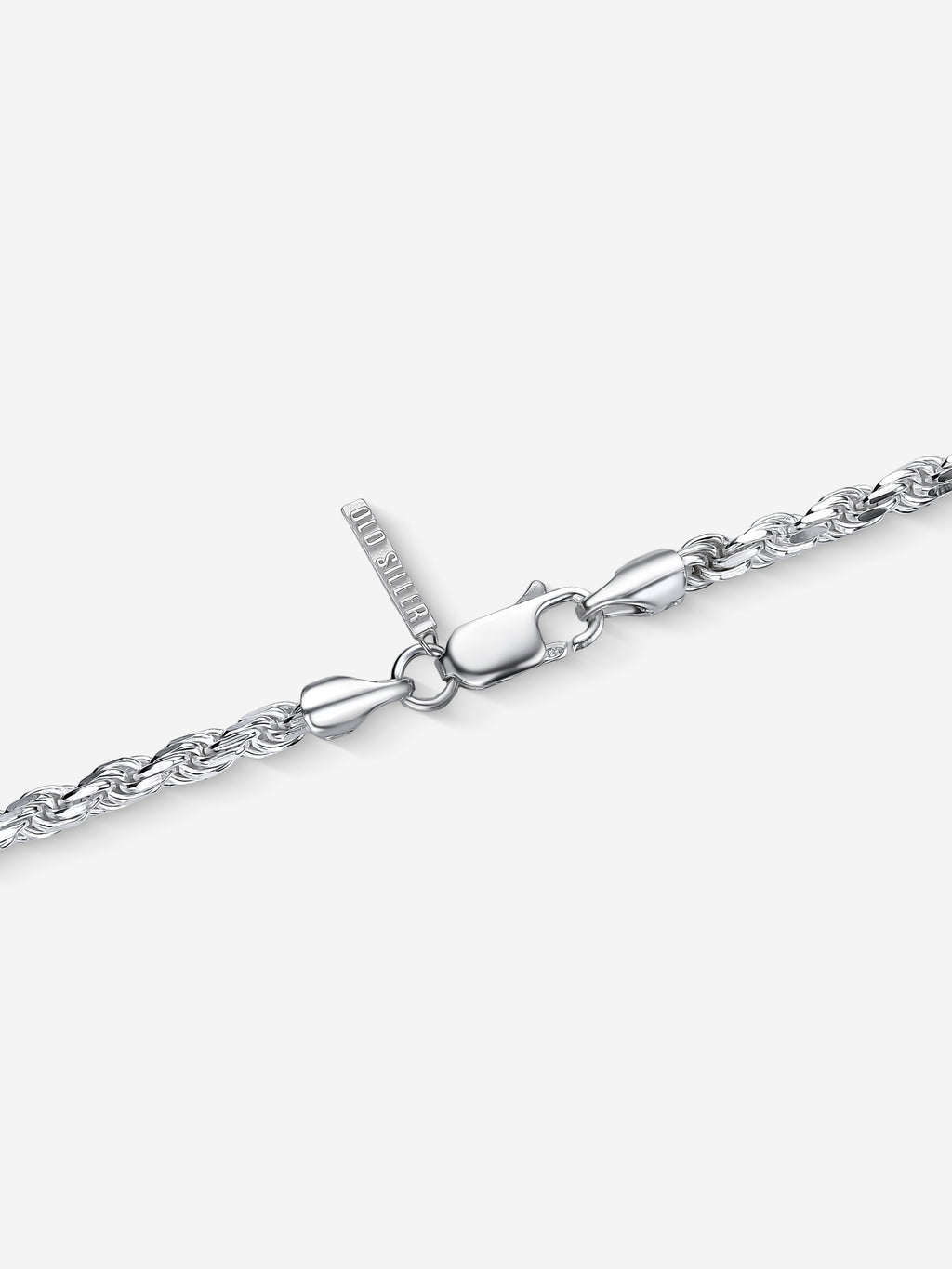 MATERIAL: PRATA | Corrente Rope Large em Prata 925