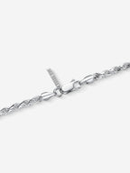 MATERIAL: PRATA | Corrente Rope Large em Prata 925