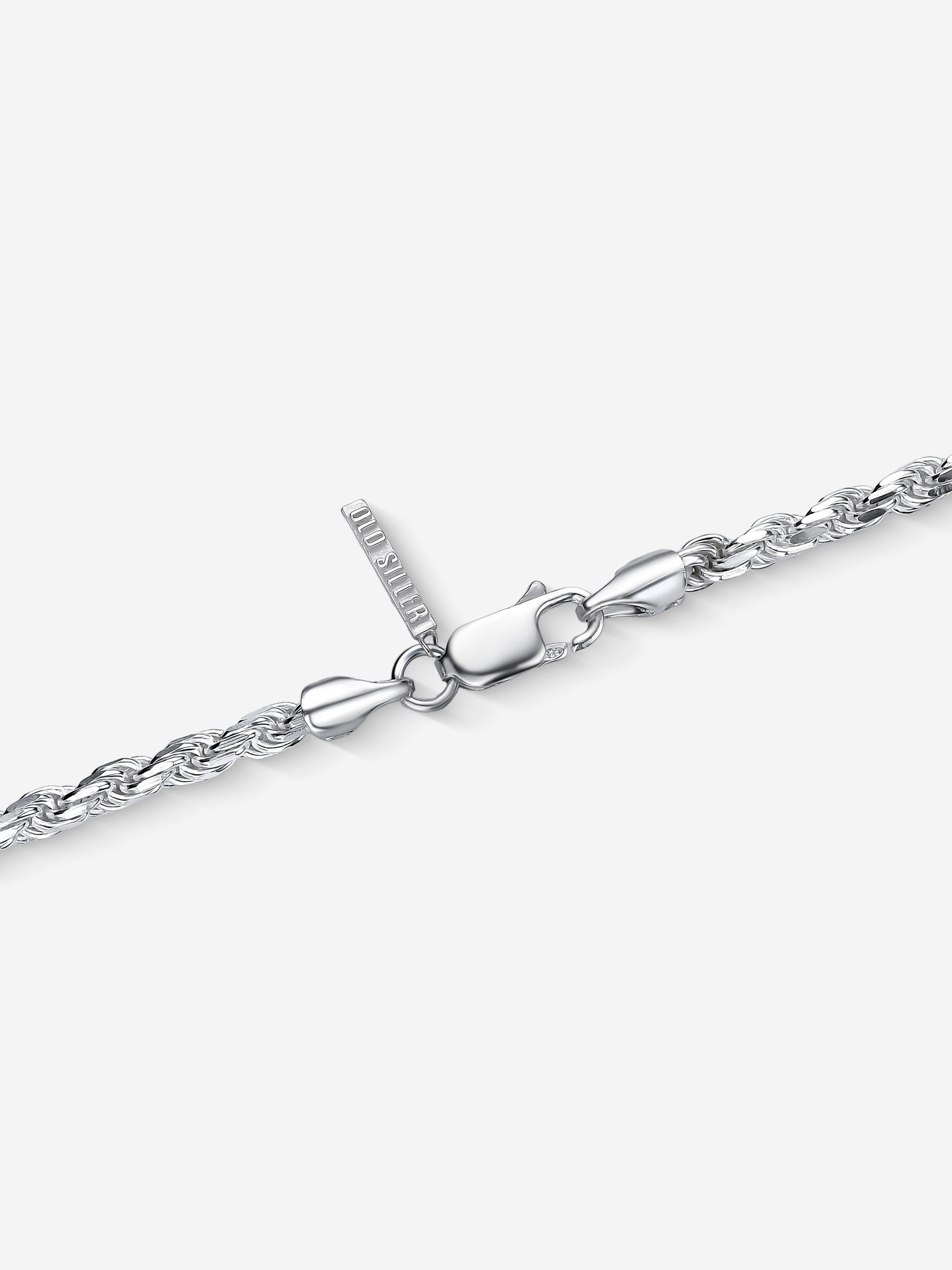 MATERIAL: PRATA | Corrente Rope Large em Prata 925