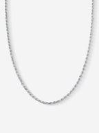 MATERIAL: PRATA | Corrente Rope Medium em Prata 925