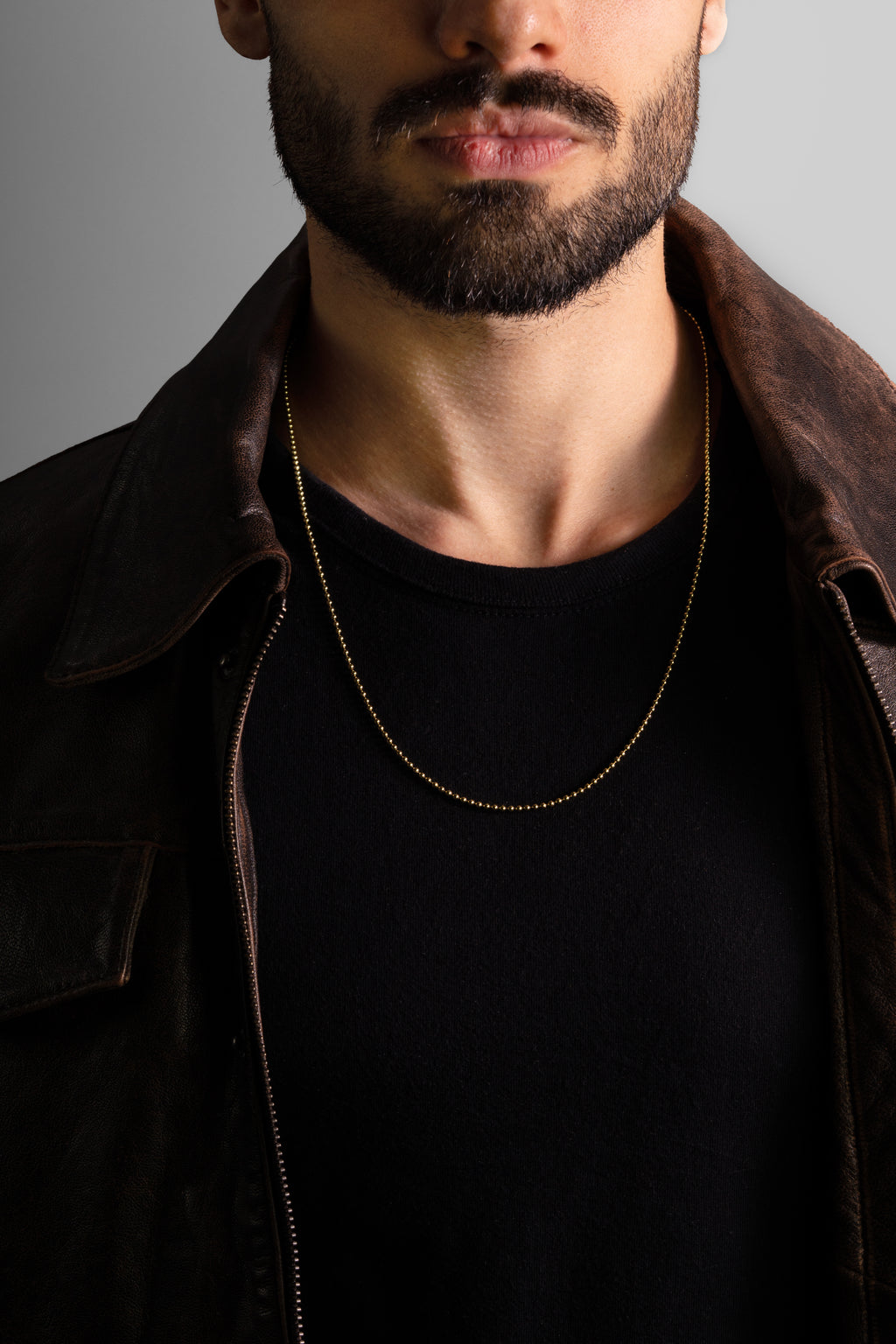 MATERIAL: PRATA BANHADA A OURO | Corrente Sphere em Prata 925 banhada a Ouro 18k