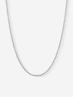 MATERIAL: PRATA | Corrente Sphere em Prata 925