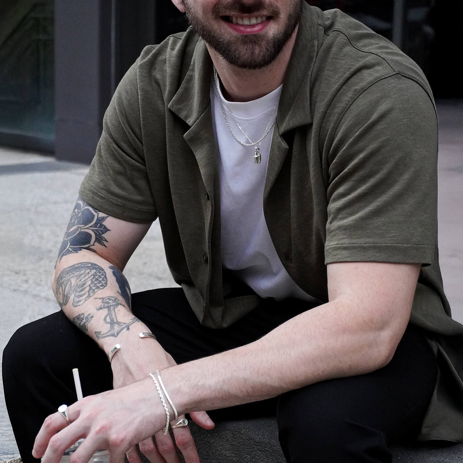 MATERIAL: PRATA | Corrente Rope Medium em Prata 925