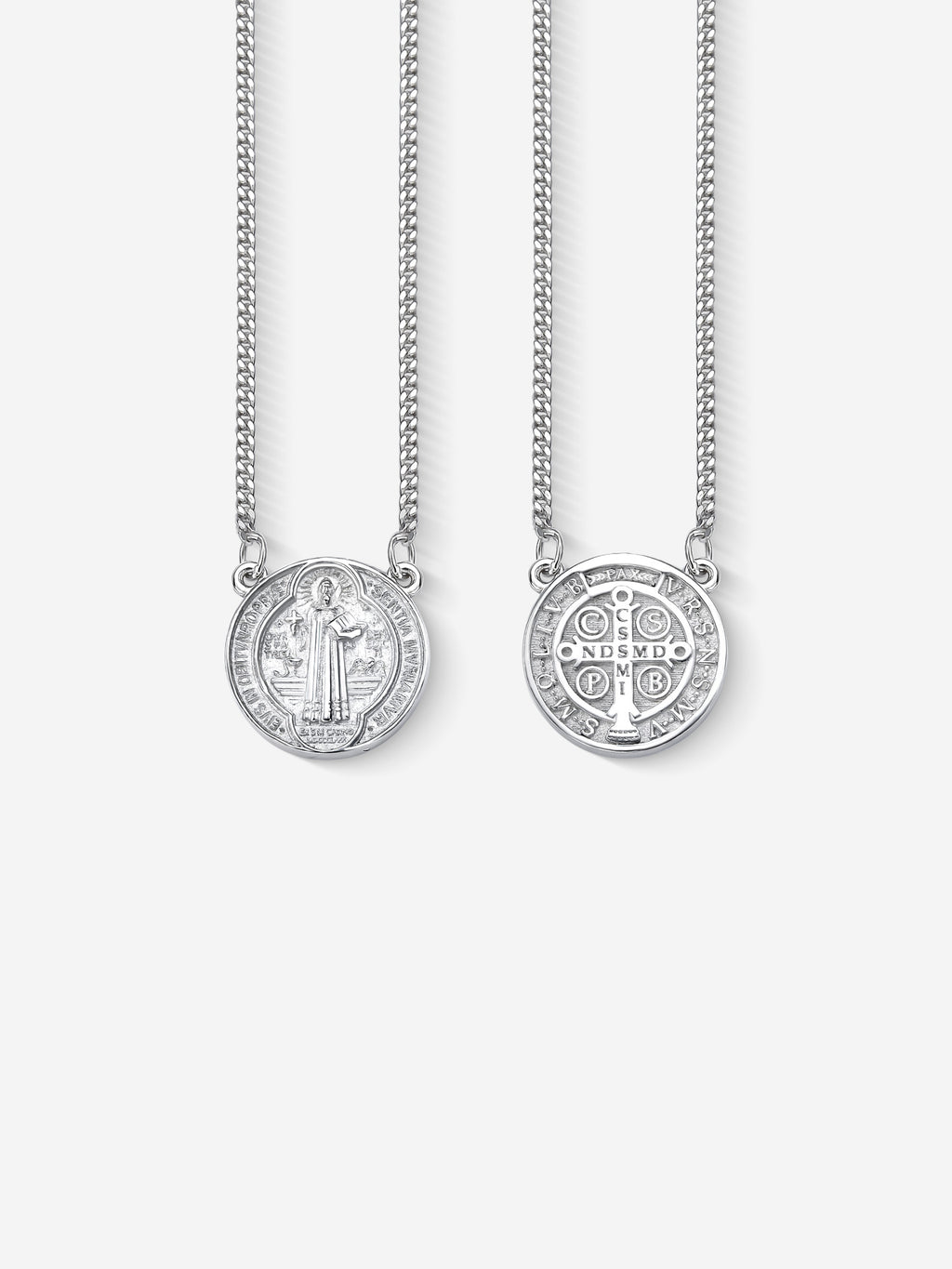 MATERIAL: PRATA | Escapulário Medal SB em Prata 925