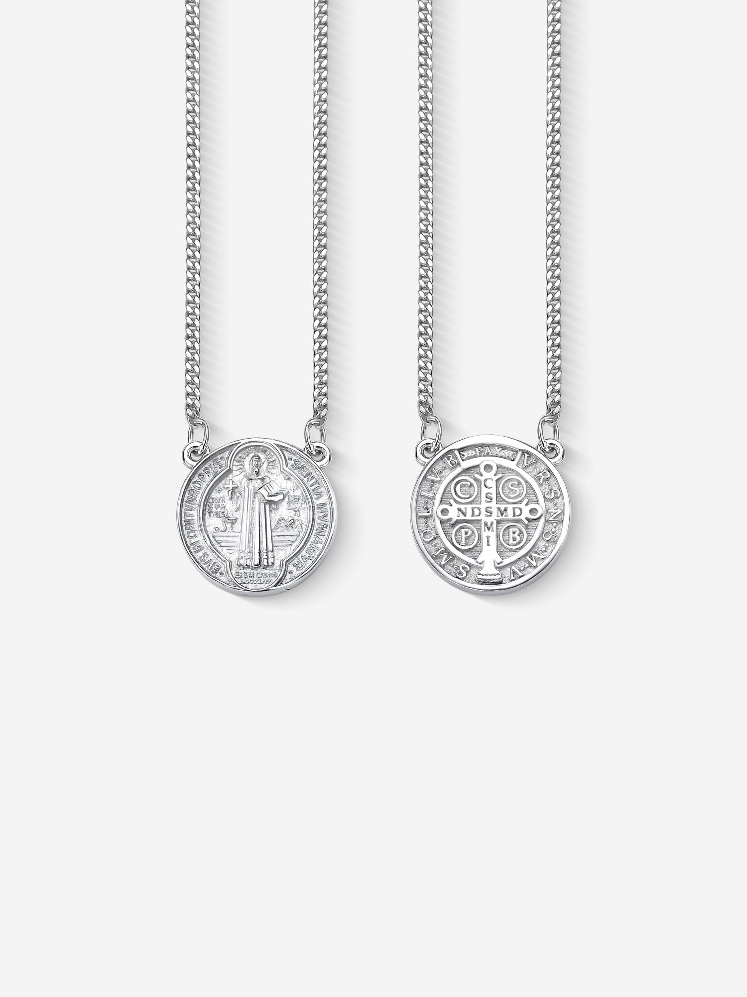 MATERIAL: PRATA | Escapulário Medal SB em Prata 925