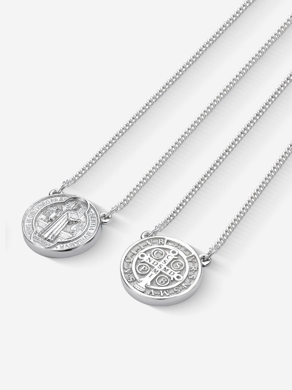 MATERIAL: PRATA | Escapulário Medal SB em Prata 925