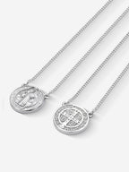 MATERIAL: PRATA | Escapulário Medal SB em Prata 925