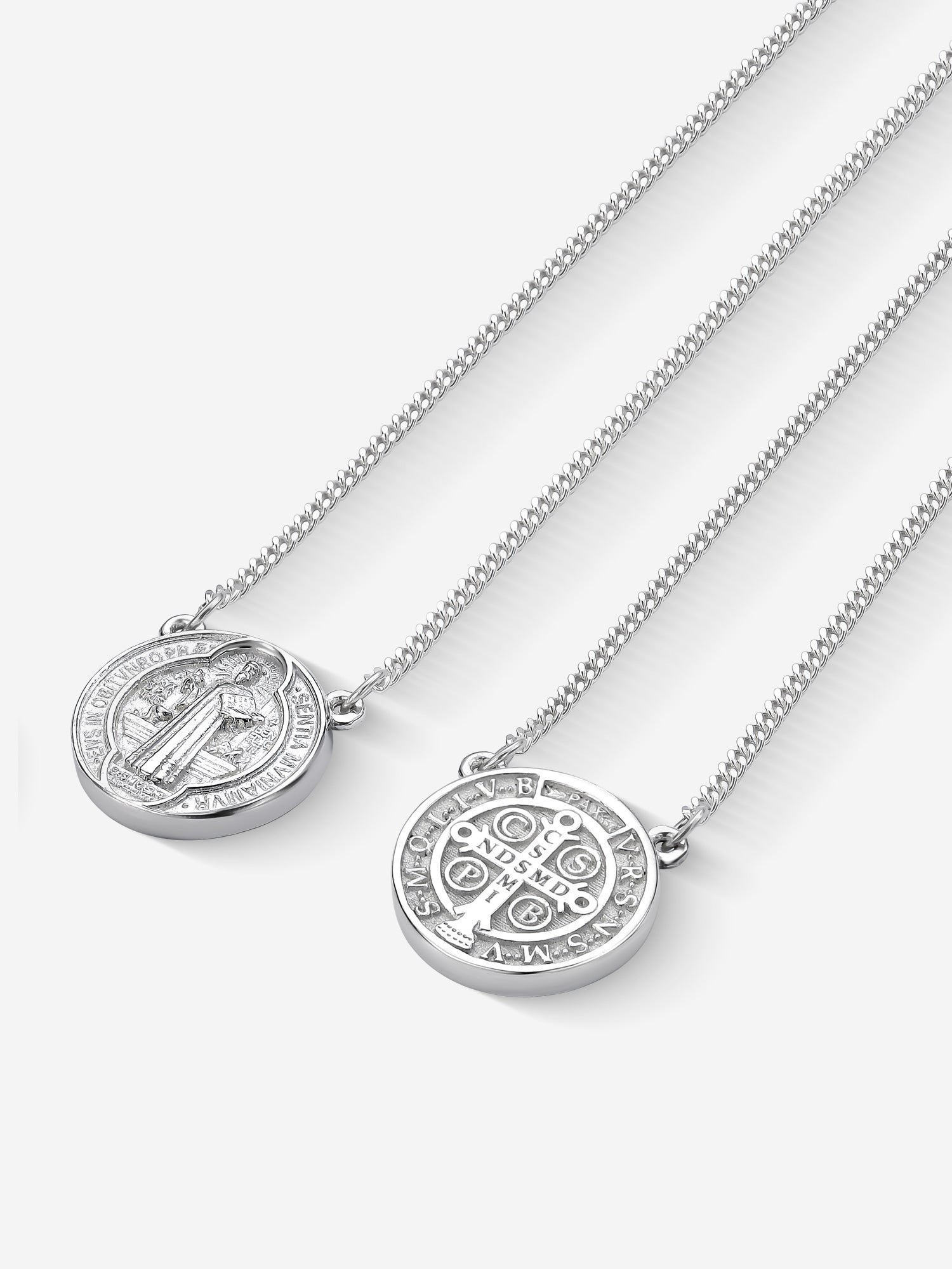 MATERIAL: PRATA | Escapulário Medal SB em Prata 925