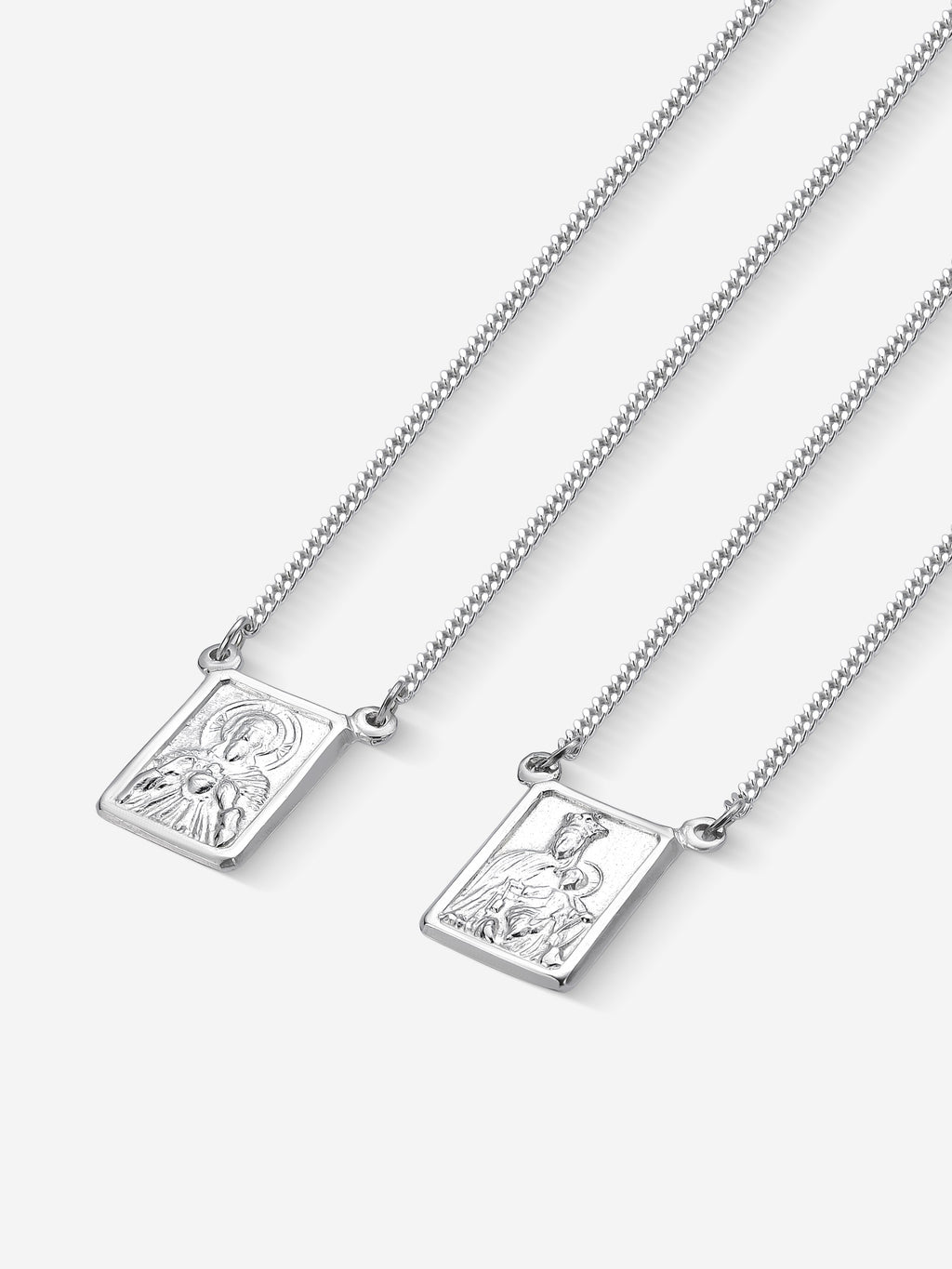 MATERIAL: PRATA | Escapulário Standard em Prata 925