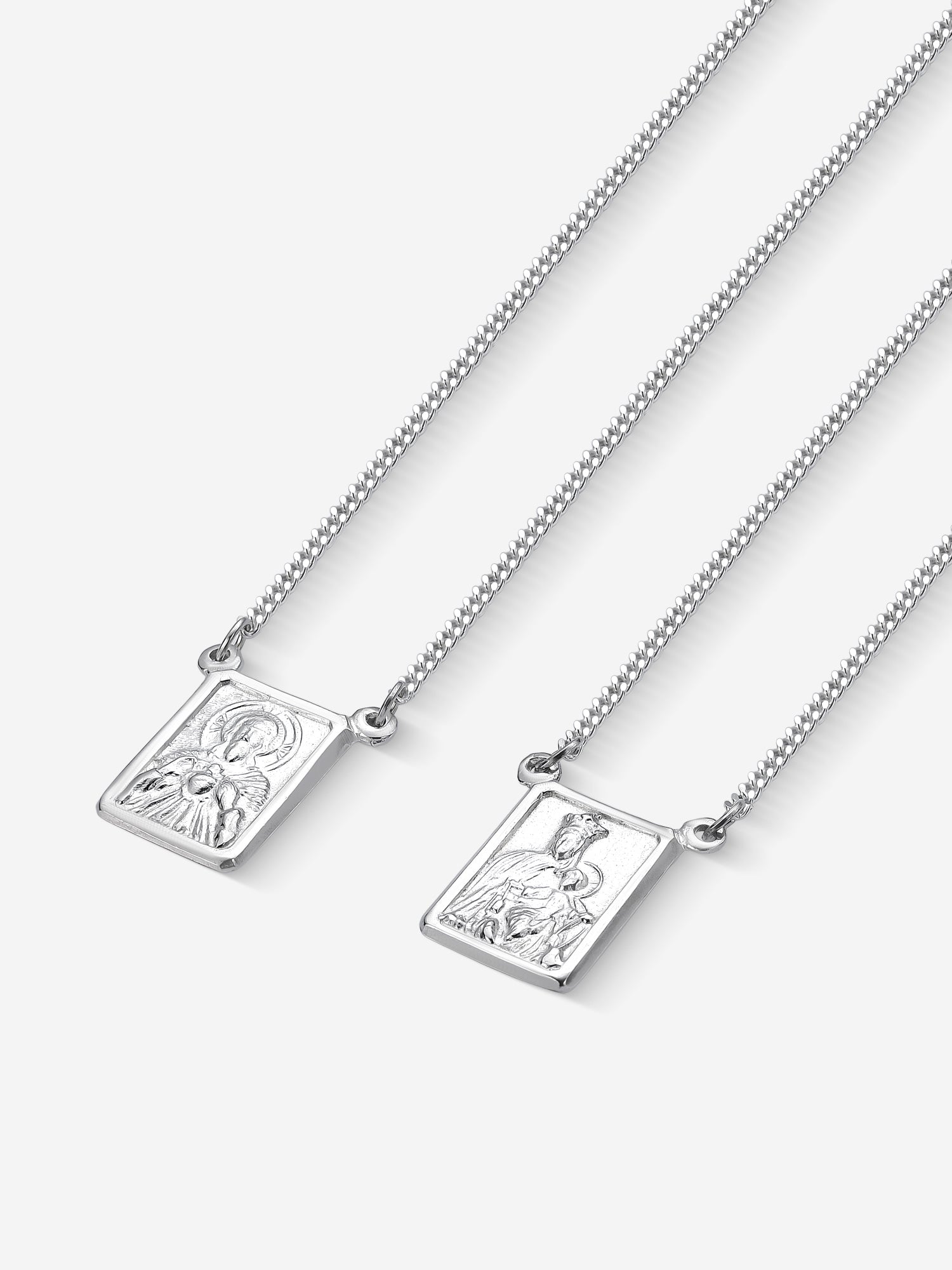 MATERIAL: PRATA | Escapulário Standard em Prata 925