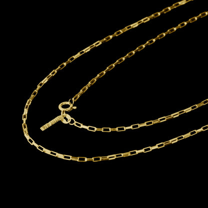 Corrente de Prata Classic Banhada a Ouro