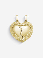 Pingente Lovers — Prata 925 banho em Ouro