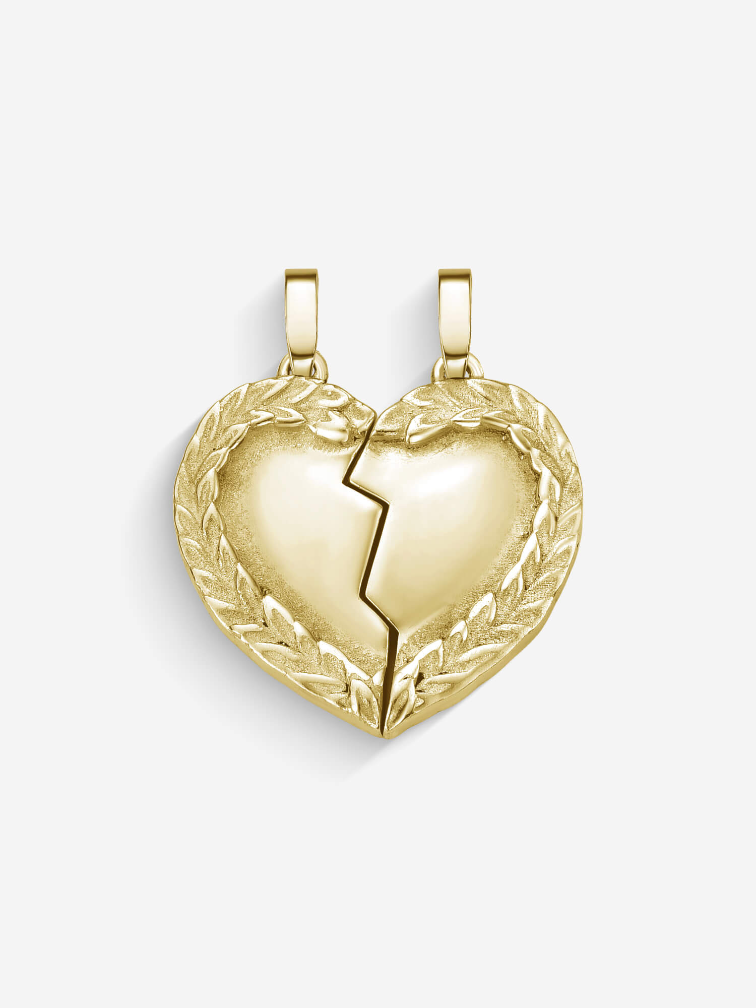 Pingente Lovers — Prata 925 banho em Ouro
