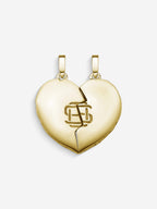 Pingente Lovers — Prata 925 banho em Ouro