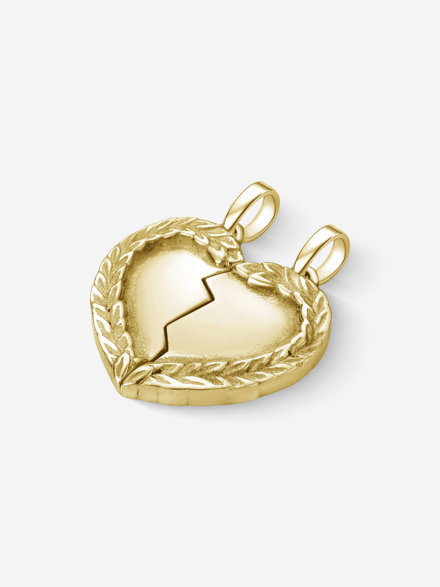 Pingente Lovers — Prata 925 banho em Ouro