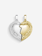 Pingente Lovers — Prata & Ouro