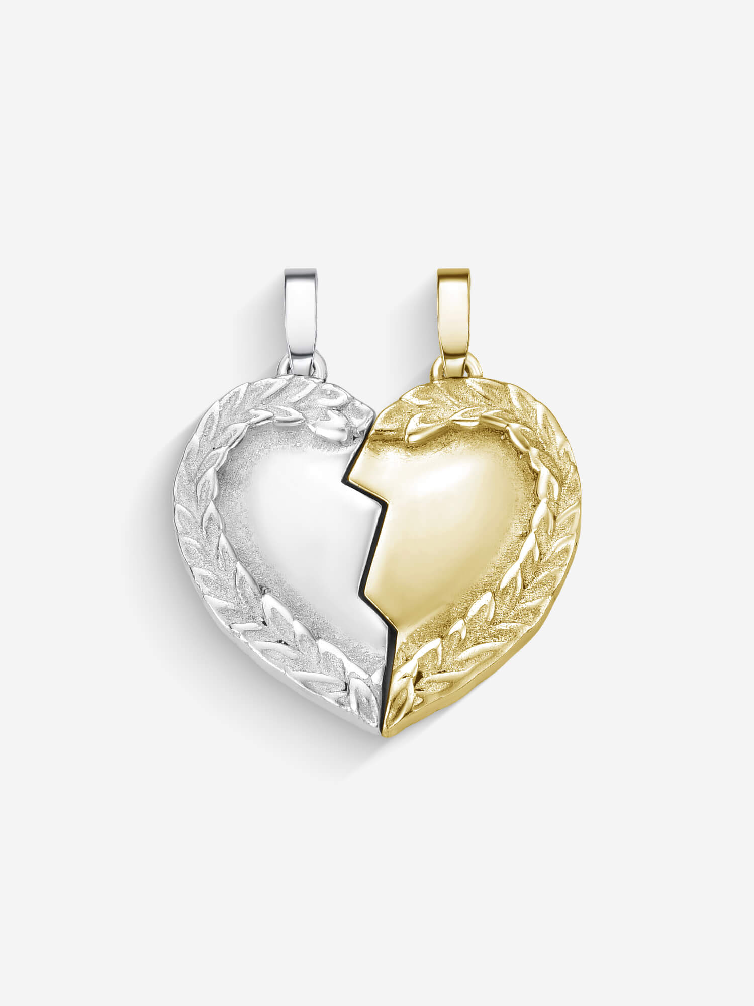 Pingente Lovers — Prata & Ouro