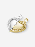 Pingente Lovers — Prata & Ouro