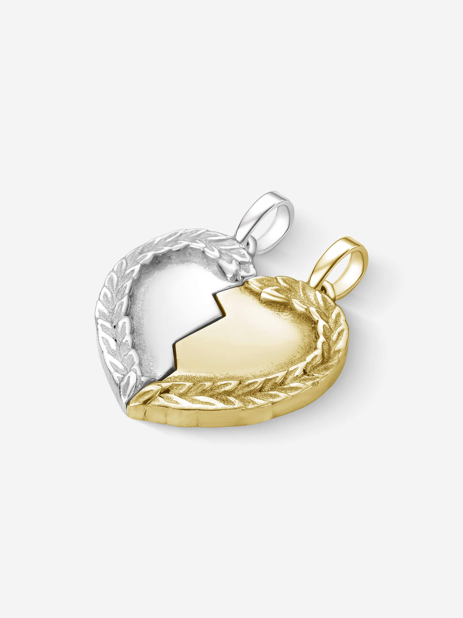 Pingente Lovers — Prata & Ouro