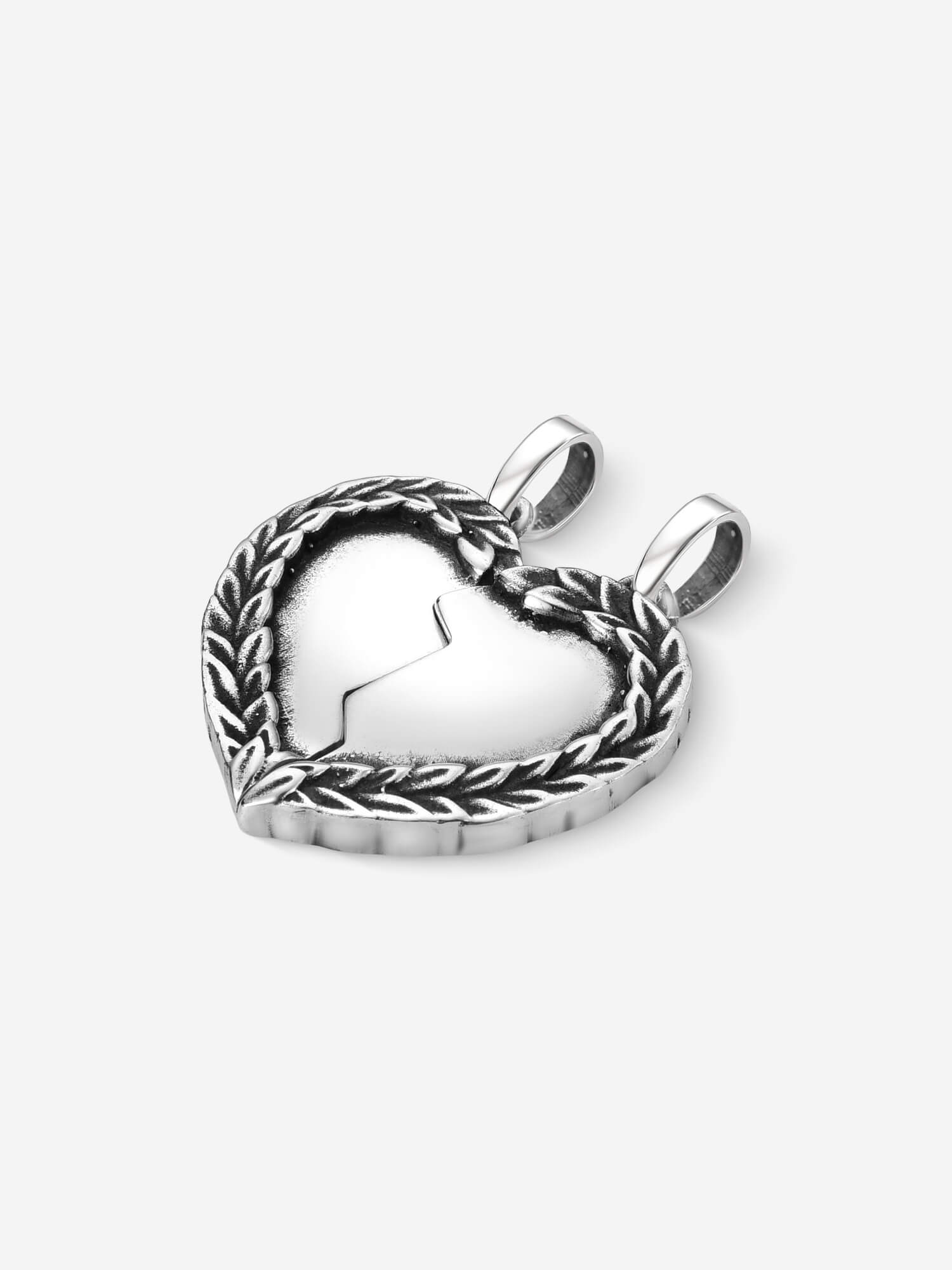 Pingente Lovers — Prata 925 Oxidada