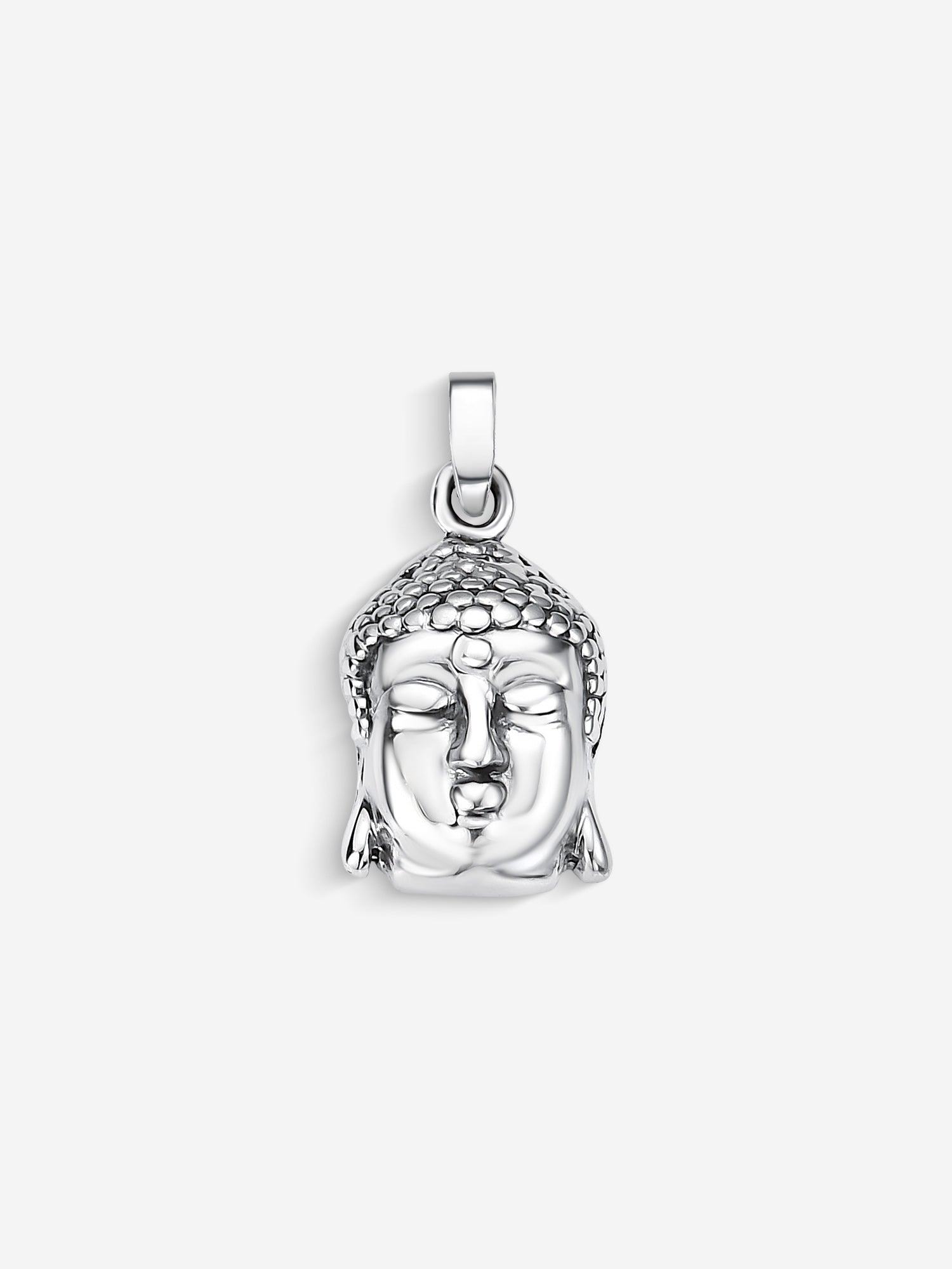 MATERIAL: PRATA OXIDADA | Pingente Buddha em Prata 925 Oxidada